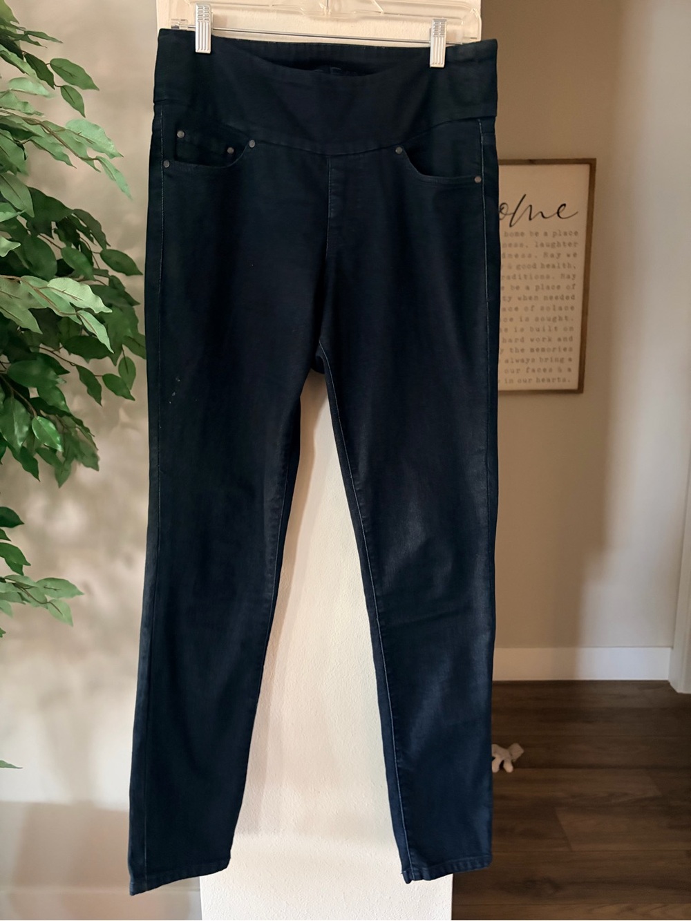 Jag Jeans Women's Pull-on Skinny Jeans - Dark Wash, Size 6; Excellent condition!